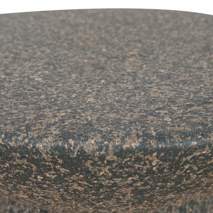42cm Fibre Glass Side Table - Green