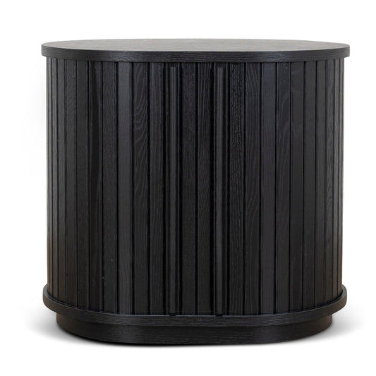 CST8854-KD 55cm Side Table - Full Black