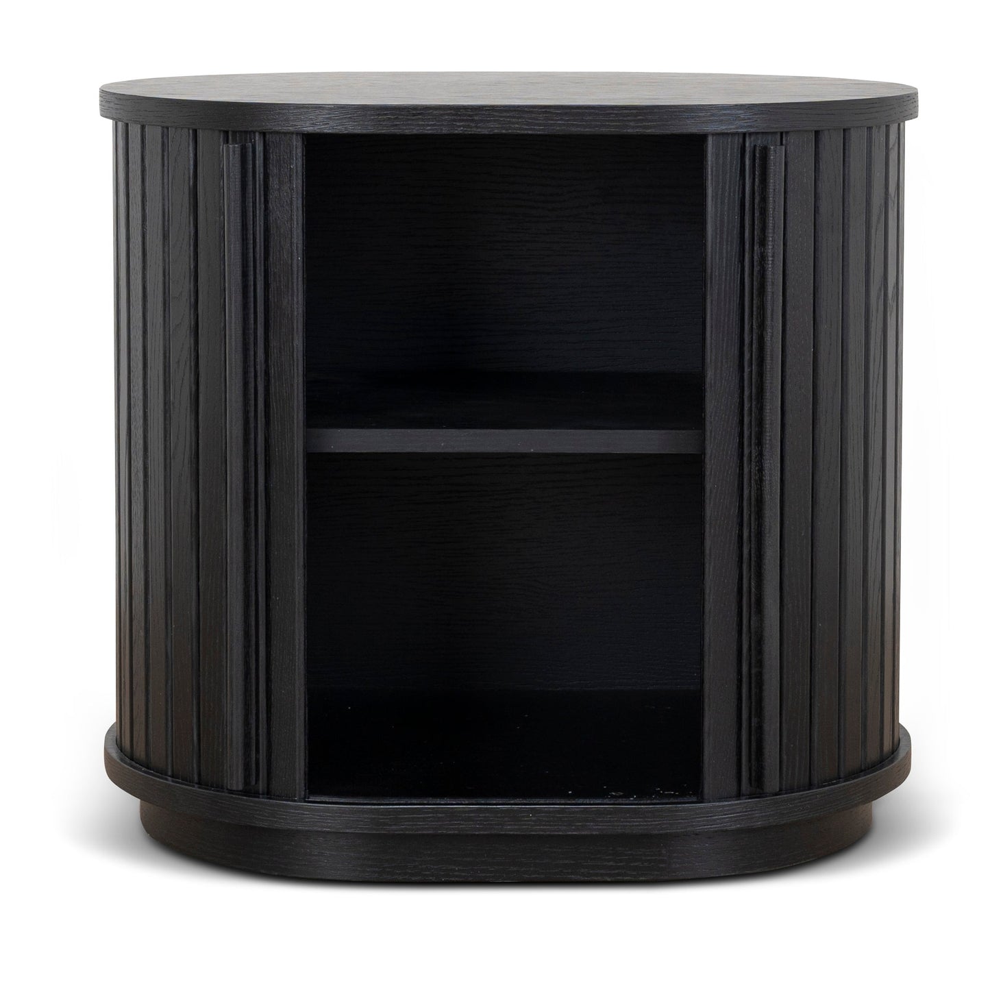 CST8854-KD 55cm Side Table - Full Black