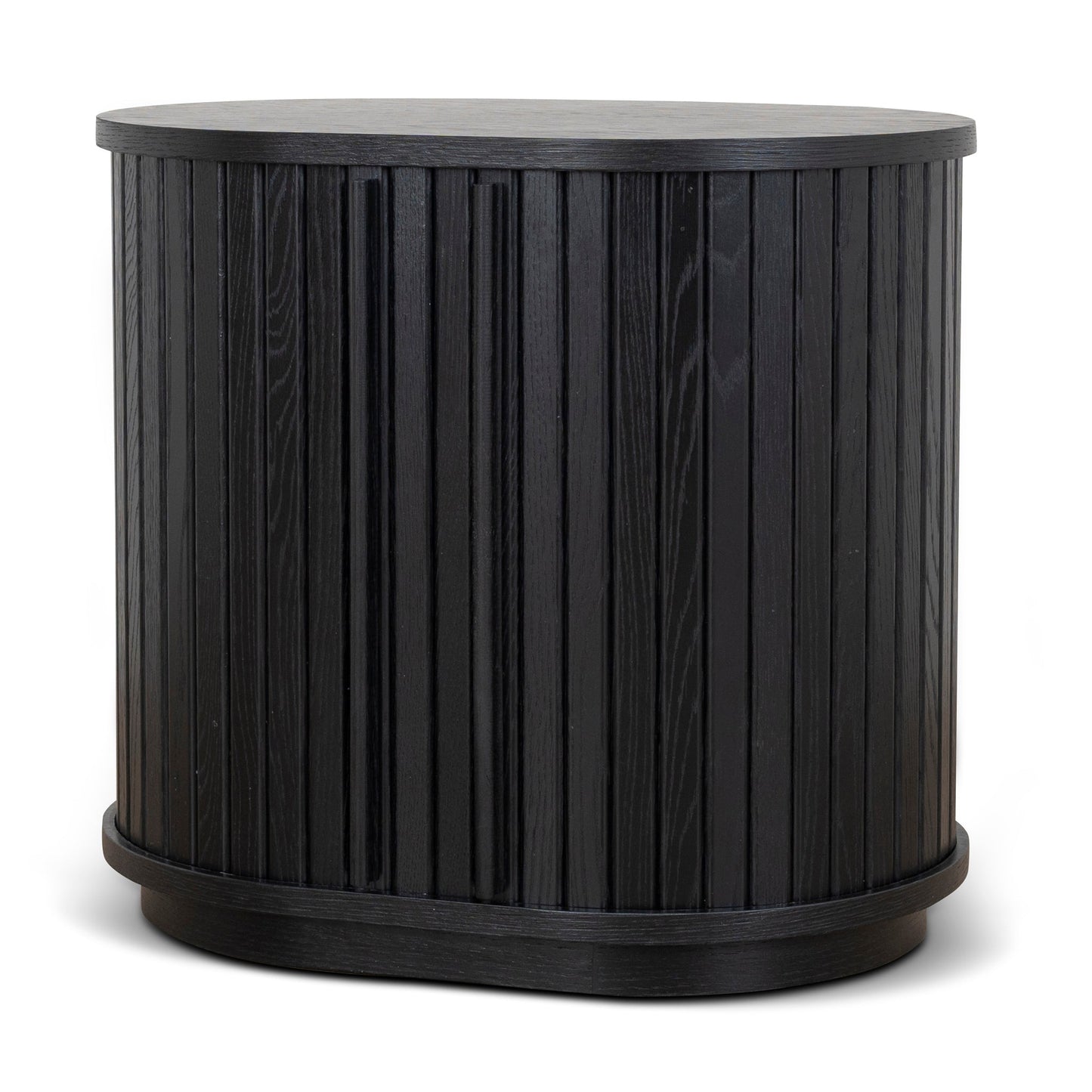 CST8854-KD 55cm Side Table - Full Black