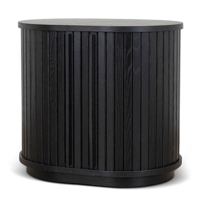 CST8854-KD 55cm Side Table - Full Black