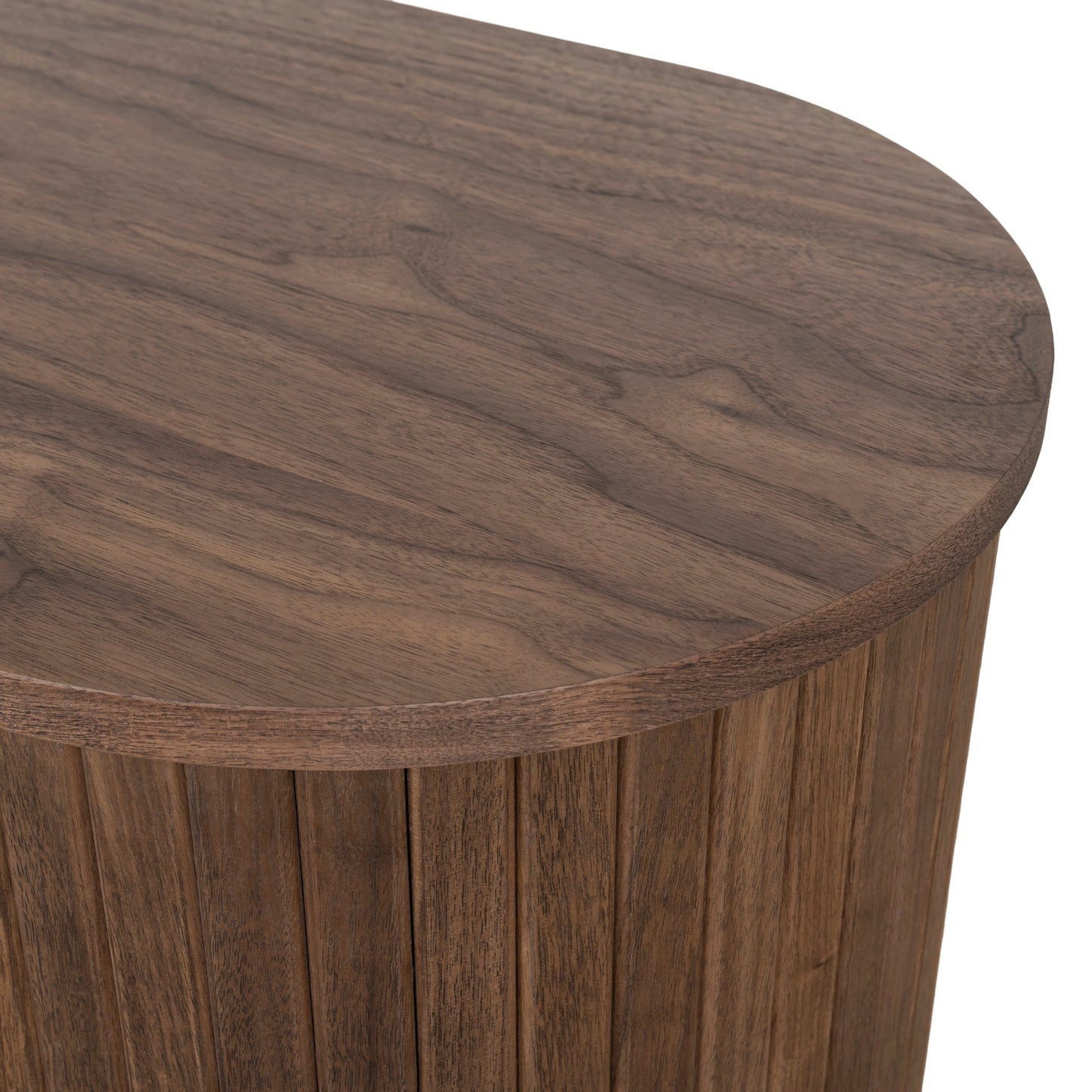 CST8855-KD 55cm Side Table - Walnut