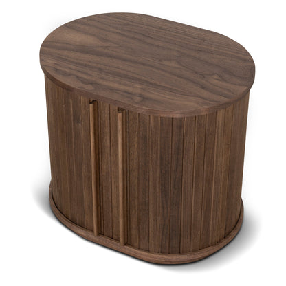 CST8855-KD 55cm Side Table - Walnut