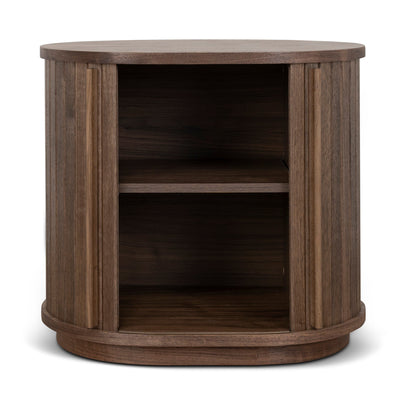 CST8855-KD 55cm Side Table - Walnut