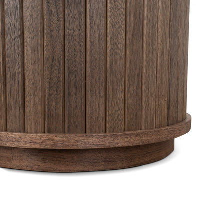 CST8855-KD 55cm Side Table - Walnut
