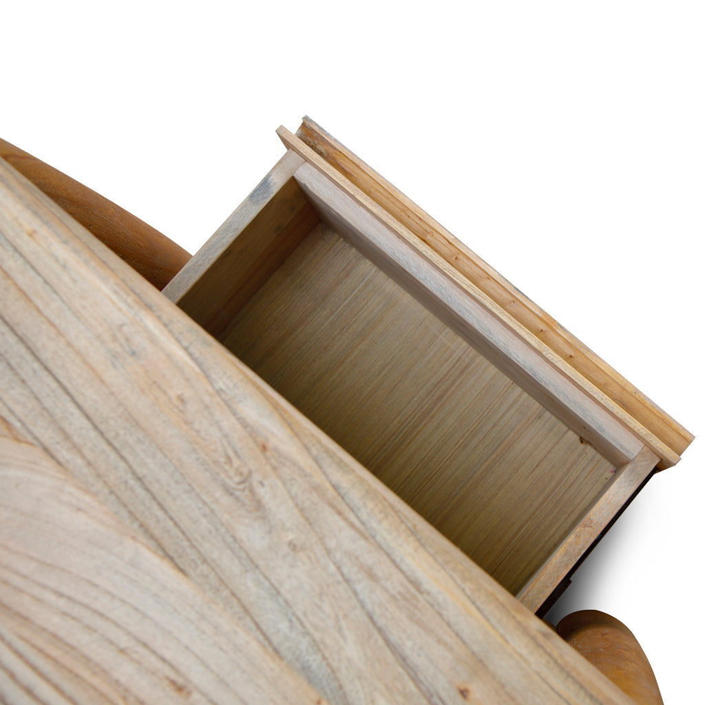 CST8944 55cm Bedside Table - Natural