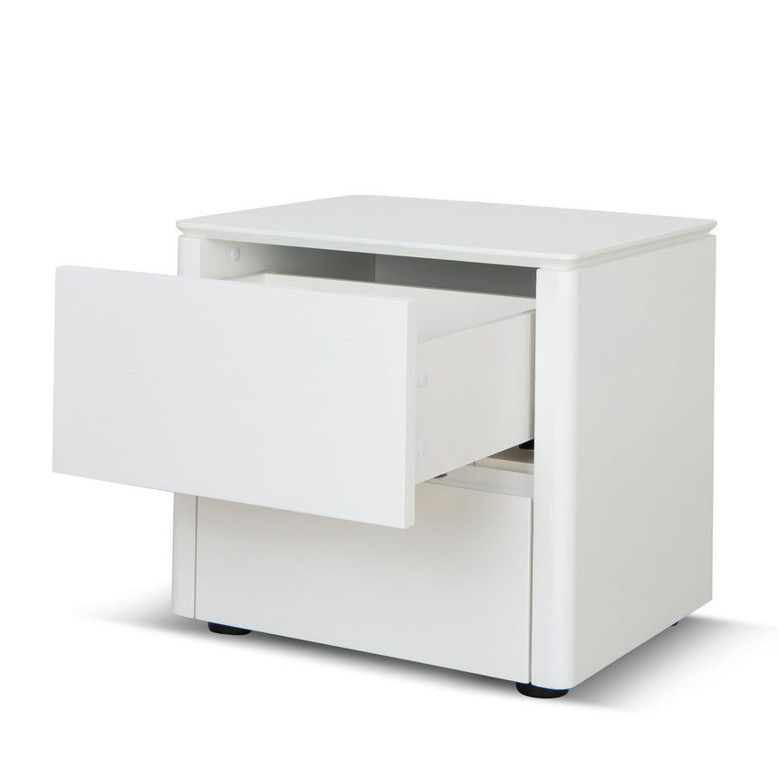 Bedside Table - White Oak Veneer