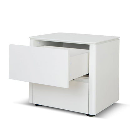 Bedside Table - White Oak Veneer