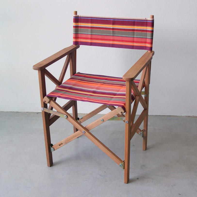 Director's Chair Synthetic Sling - Teak