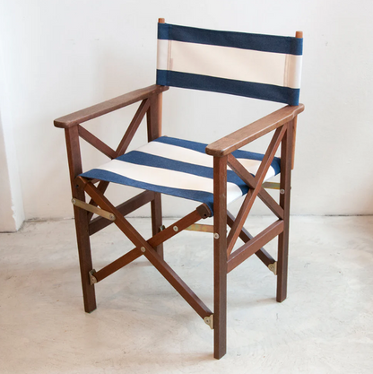Director's Chair Synthetic Sling - Hardwood