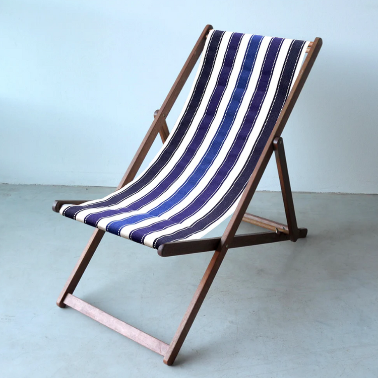 Deckchair Hardwood Cotton Petit Sellier