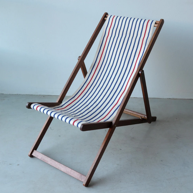 Deckchairs Cotton Sling - Hardwood