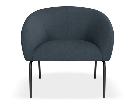 Solace Lounge Chair - Midnight Blue