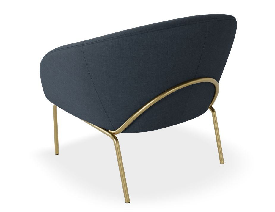 Solace Lounge Chair - Midnight Blue