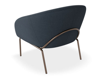 Solace Lounge Chair - Midnight Blue