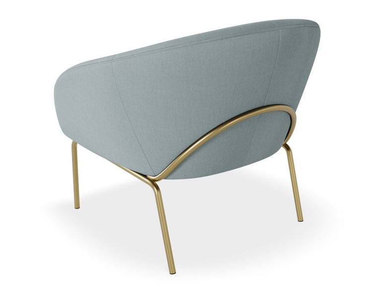 Solace Lounge Chair - Sky Blue
