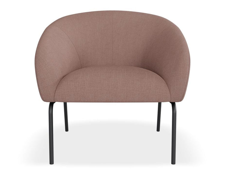 Solace Lounge Chair - Plush Pink