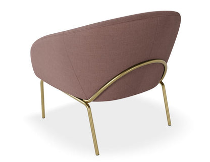 Solace Lounge Chair - Plush Pink