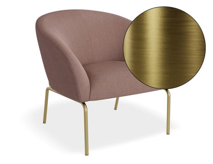 Solace Lounge Chair - Plush Pink