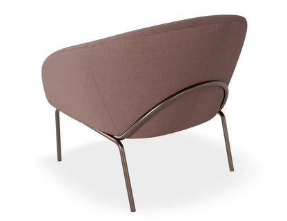Solace Lounge Chair - Plush Pink