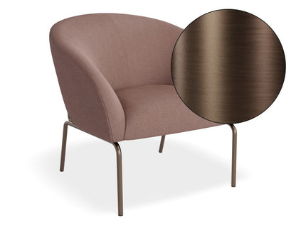 Solace Lounge Chair - Plush Pink