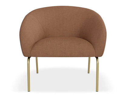 Solace Lounge Chair - Terracotta Rust