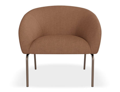 Solace Lounge Chair - Terracotta Rust