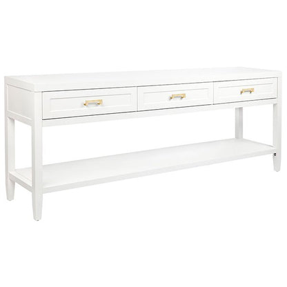 Soloman Console Table - Large White