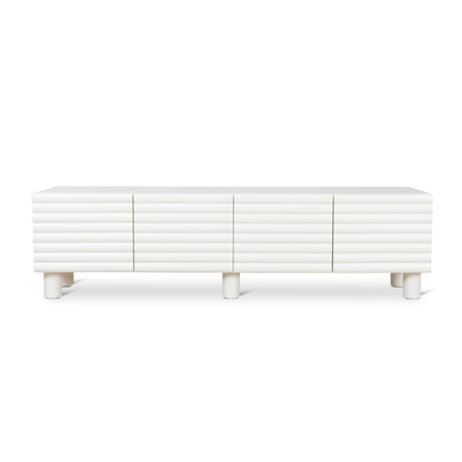 2m TV Entertainment Unit - White