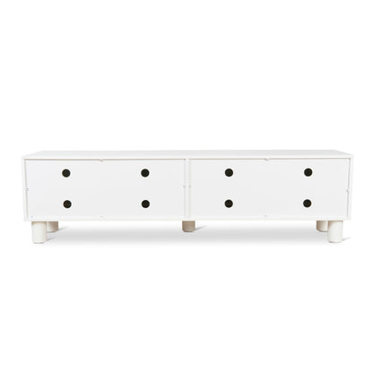 2m TV Entertainment Unit - White