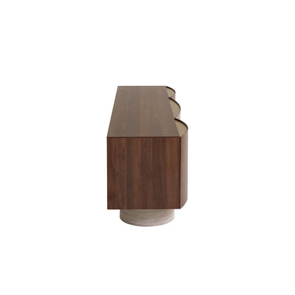 TV Entertainment Unit - Walnut
