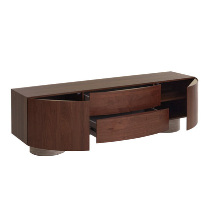 TV Entertainment Unit - Walnut