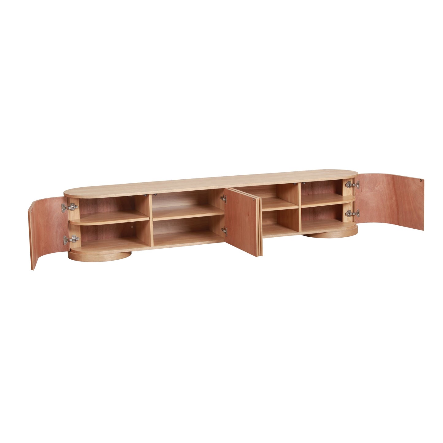 CTV10276-DW 2.2m TV Entertainment Unit - Natural