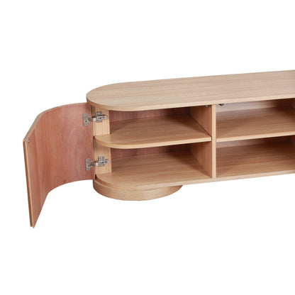 CTV10276-DW 2.2m TV Entertainment Unit - Natural