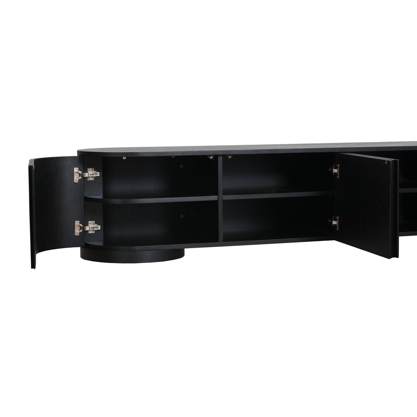 CTV10277-DW 2.2m TV Entertainment Unit - Full Black