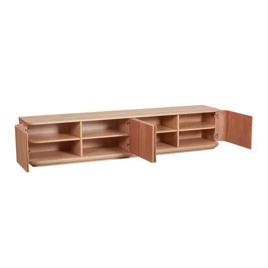 CTV10278-DW 2.2m TV Entertainment Unit - Natural