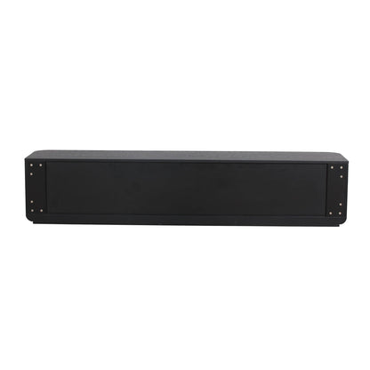 CTV10279-DW 2.2m TV Entertainment Unit - Full Black