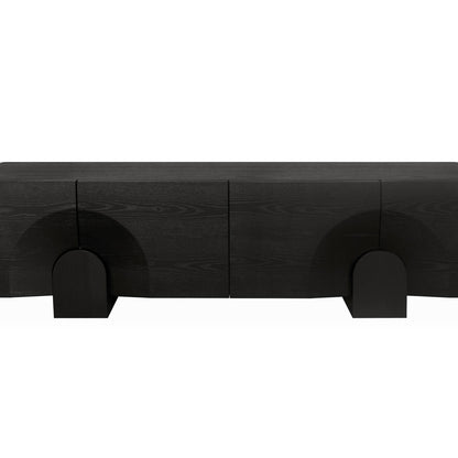 CTV10296-VA 2.2m TV Entertainment Unit - Textured Espresso Black