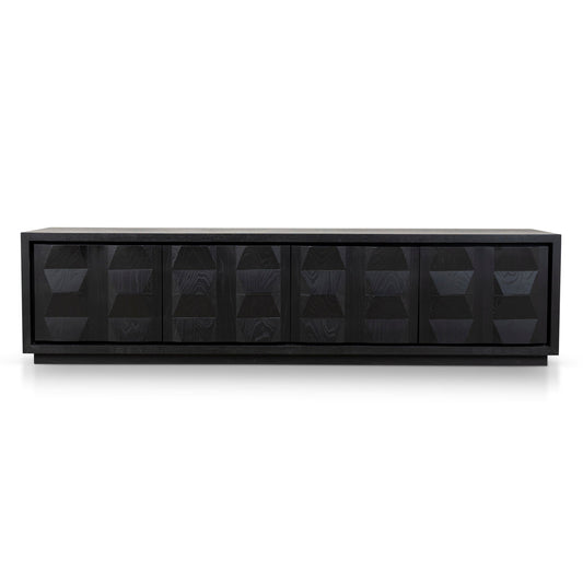 CTV10465-NI 2.2m TV Entertainment Unit - Full Black