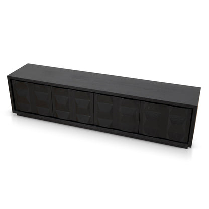 CTV10465-NI 2.2m TV Entertainment Unit - Full Black