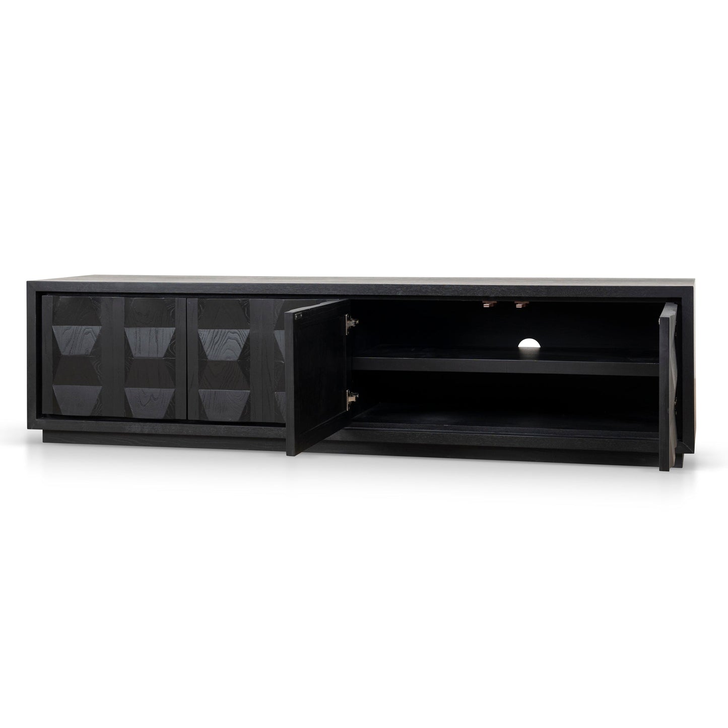 CTV10465-NI 2.2m TV Entertainment Unit - Full Black