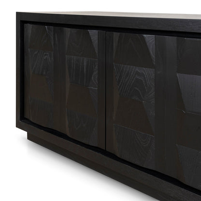 CTV10465-NI 2.2m TV Entertainment Unit - Full Black