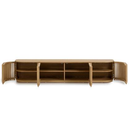 CTV10686-CU 2.15m TV Entertainment Unit - Natural