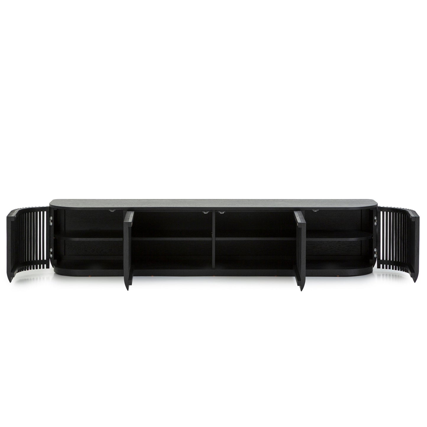 CTV10687-CU 2.15m TV Entertainment Unit - Black Stain