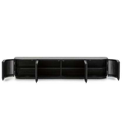 CTV10687-CU 2.15m TV Entertainment Unit - Black Stain
