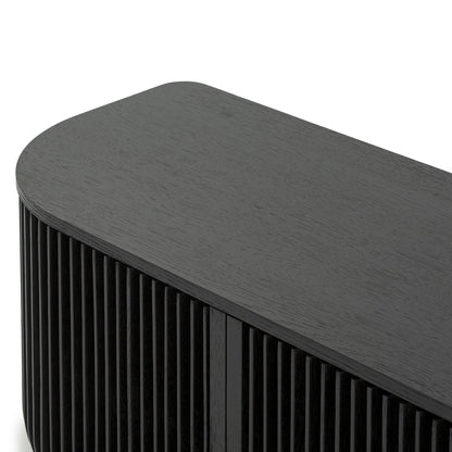 CTV10687-CU 2.15m TV Entertainment Unit - Black Stain