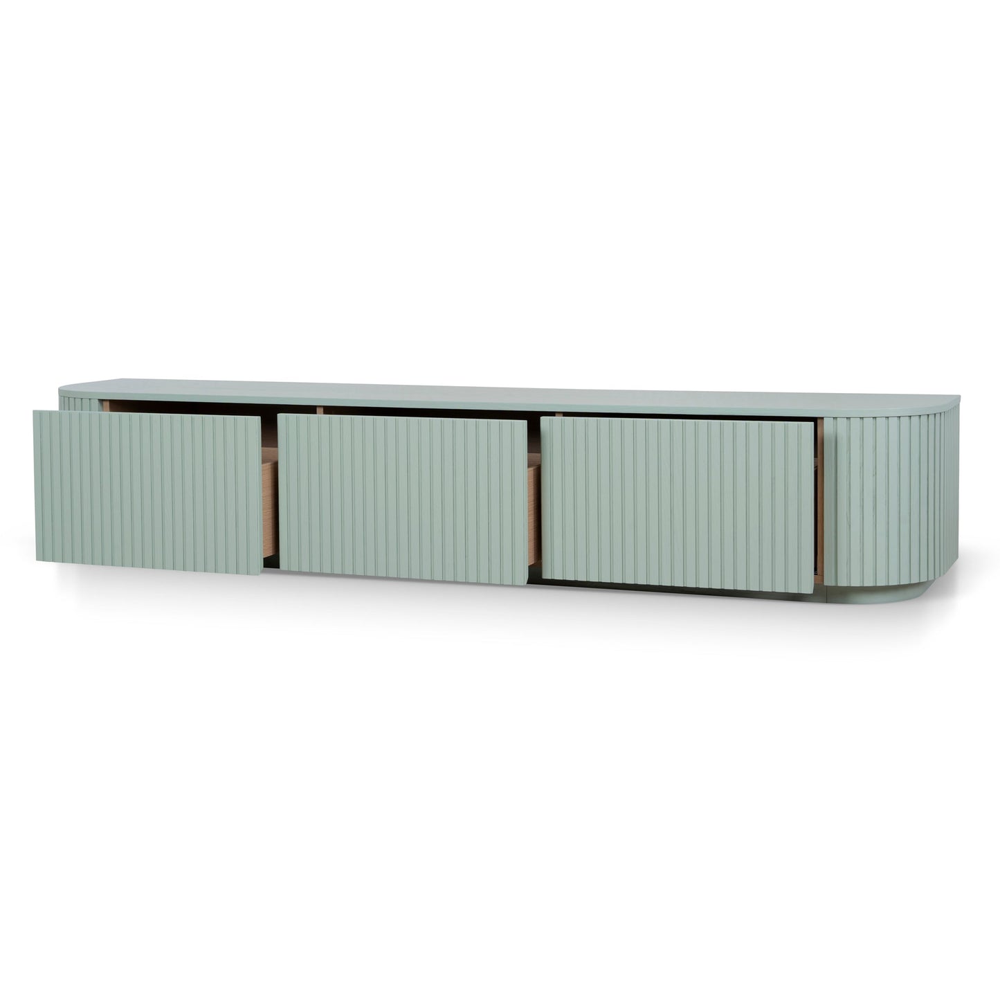 CTV10944-CN 2.4m Entertainment TV Unit - Sage Green