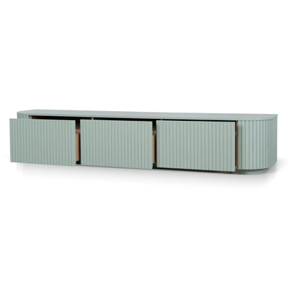 CTV10944-CN 2.4m Entertainment TV Unit - Sage Green