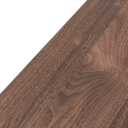 CTV6051-KD 2.1m Walnut Wooden TV Entertainment Unit - Black legs