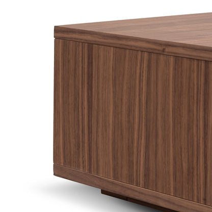 Extendable Entertainment TV Unit - Walnut